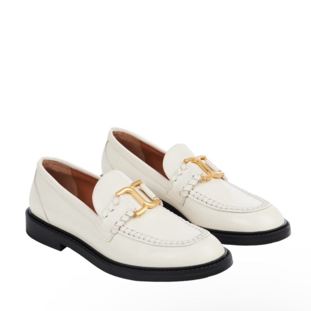 Chloé Marcie Round Toe Loafers